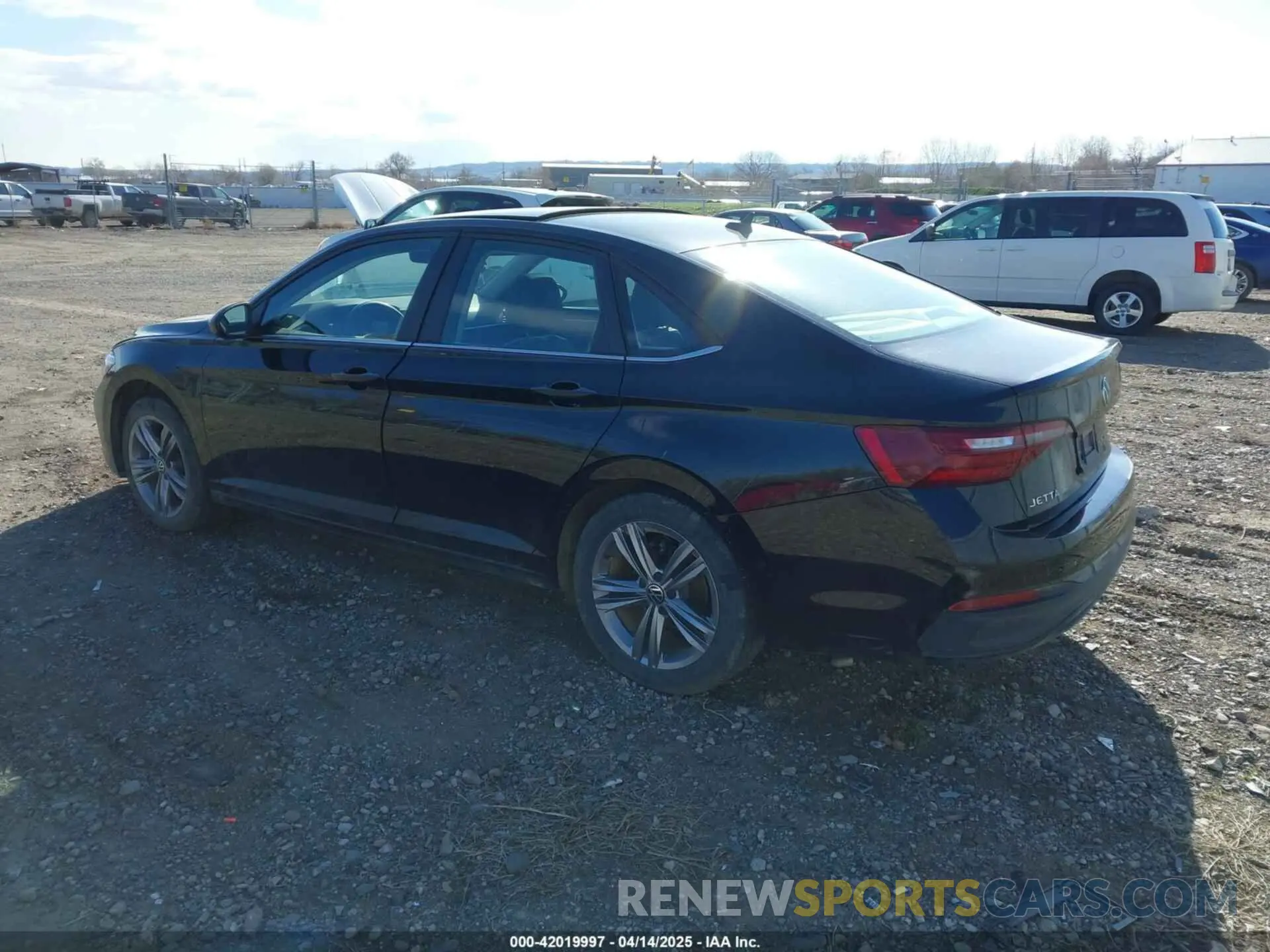 3 Photograph of a damaged car 3VW7M7BU7RM083591 VOLKSWAGEN JETTA 2024