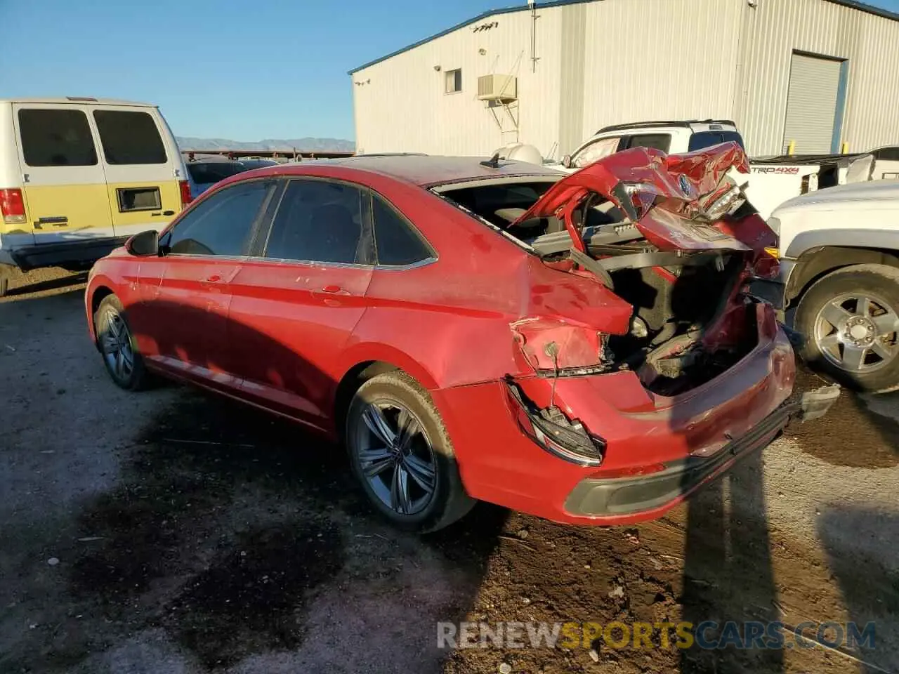 2 Photograph of a damaged car 3VW7M7BU7RM089715 VOLKSWAGEN JETTA 2024