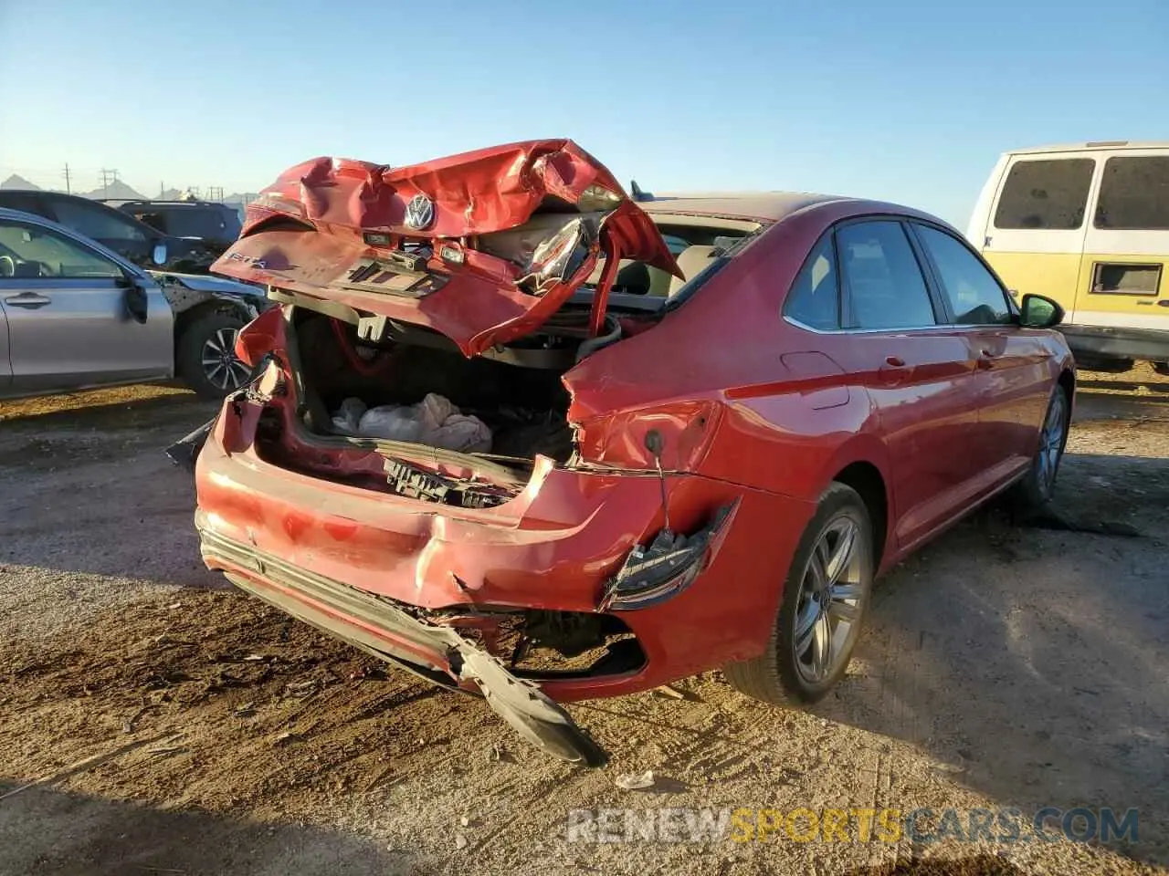 3 Photograph of a damaged car 3VW7M7BU7RM089715 VOLKSWAGEN JETTA 2024