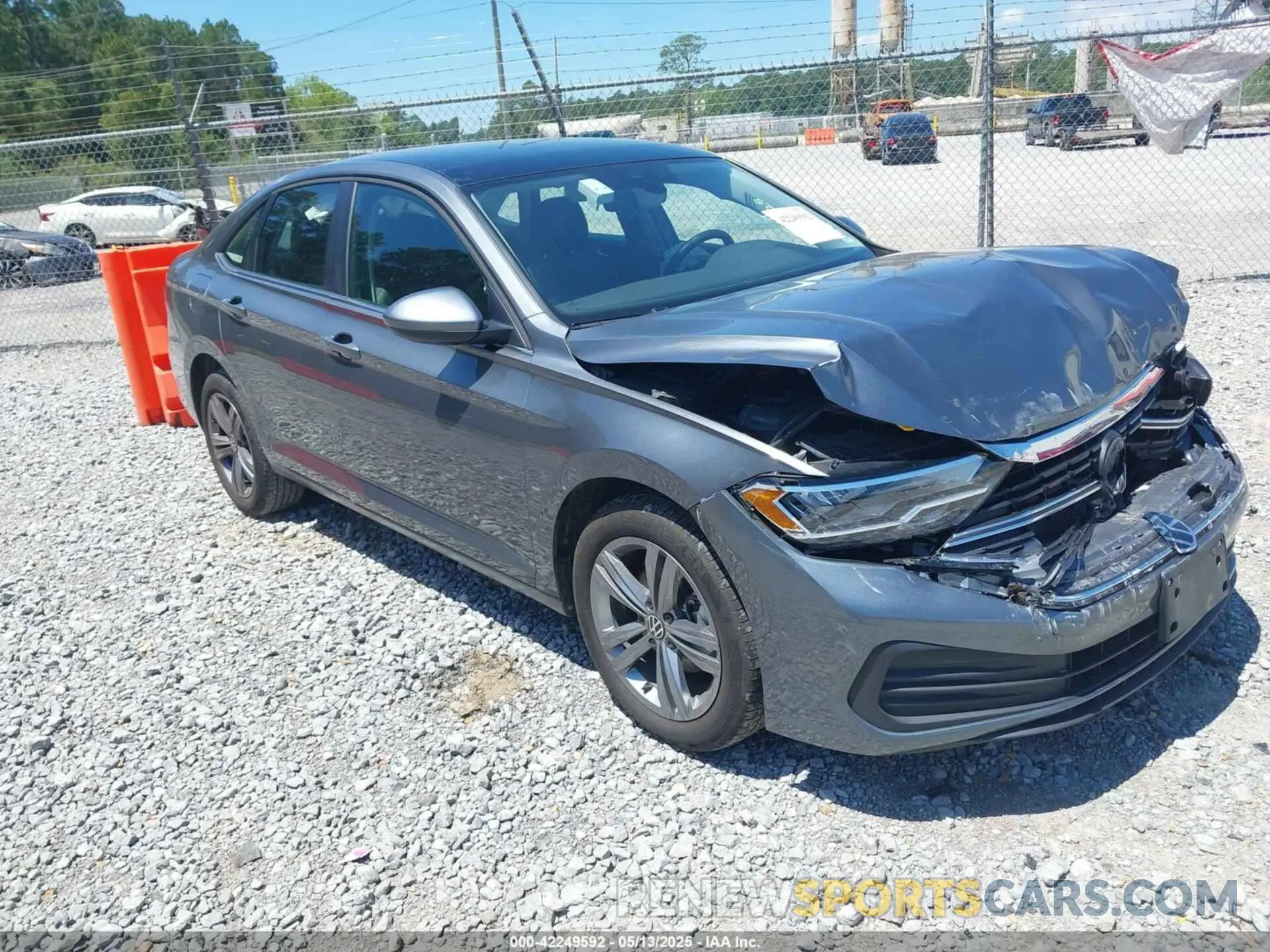 1 Photograph of a damaged car 3VW7M7BU8RM075287 VOLKSWAGEN JETTA 2024