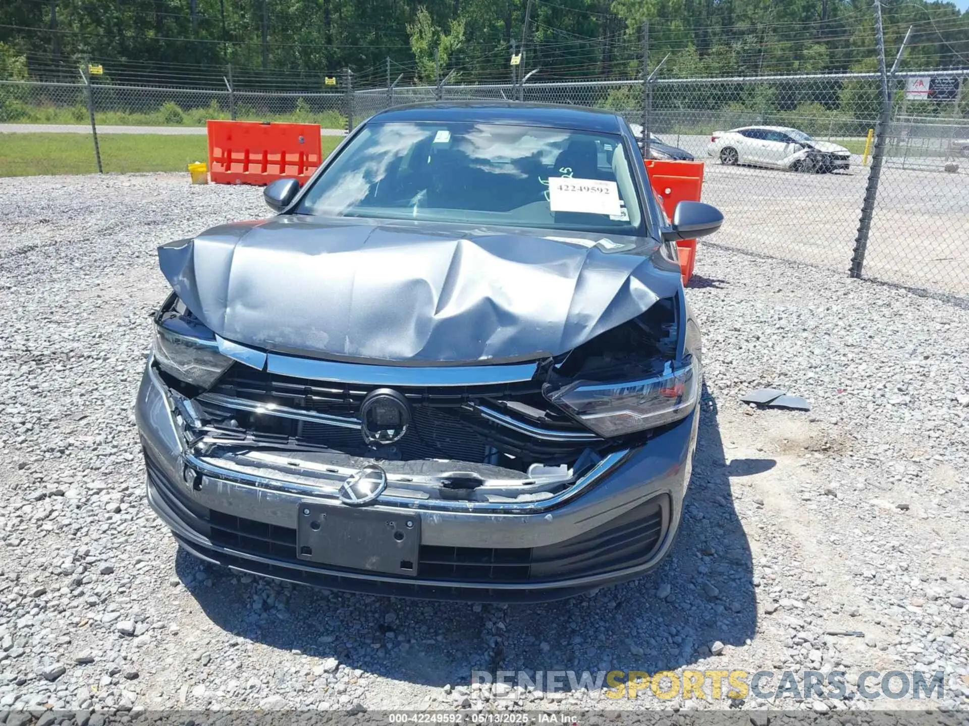 6 Photograph of a damaged car 3VW7M7BU8RM075287 VOLKSWAGEN JETTA 2024