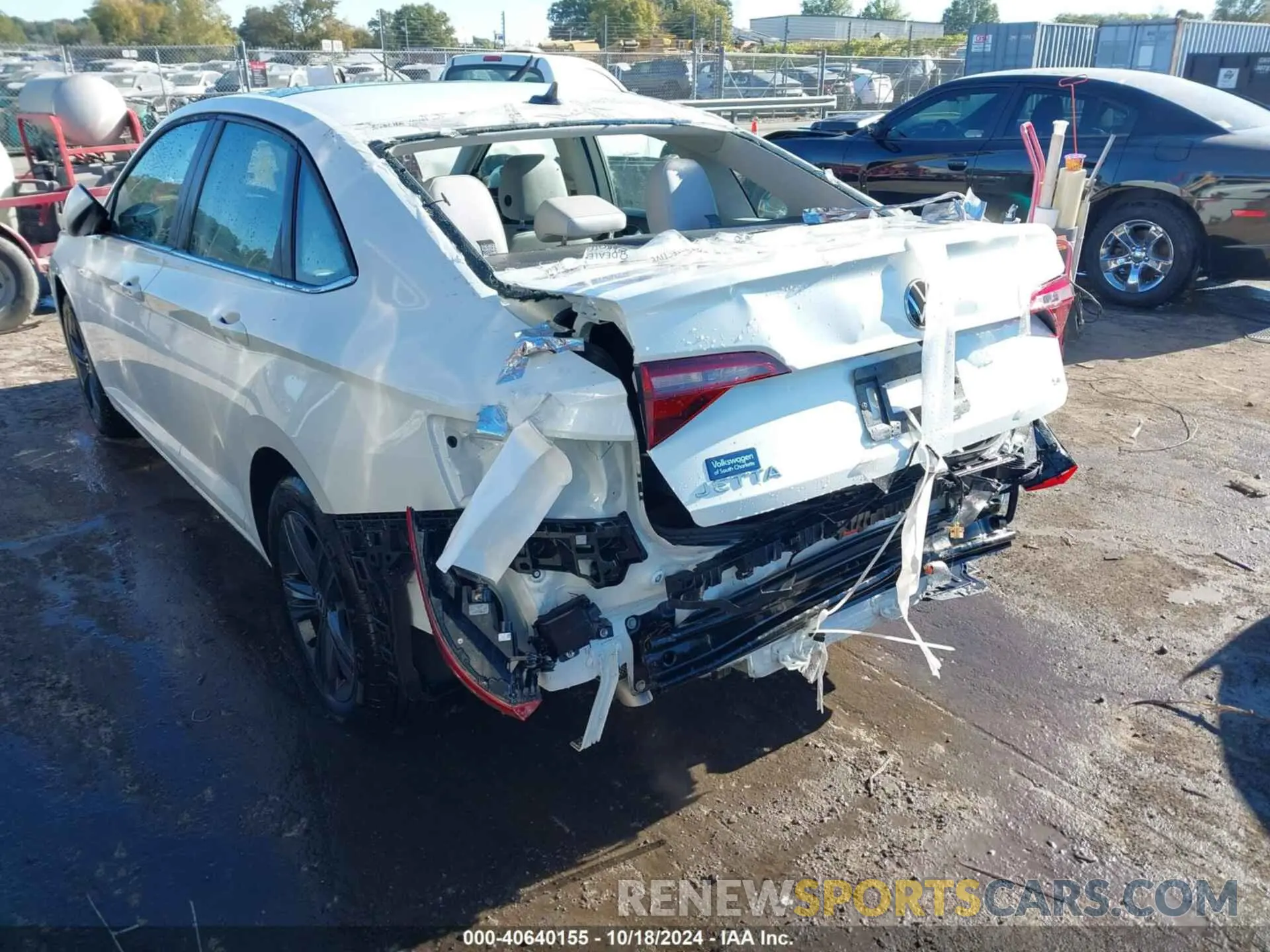 3 Photograph of a damaged car 3VW7M7BU9RM040435 VOLKSWAGEN JETTA 2024