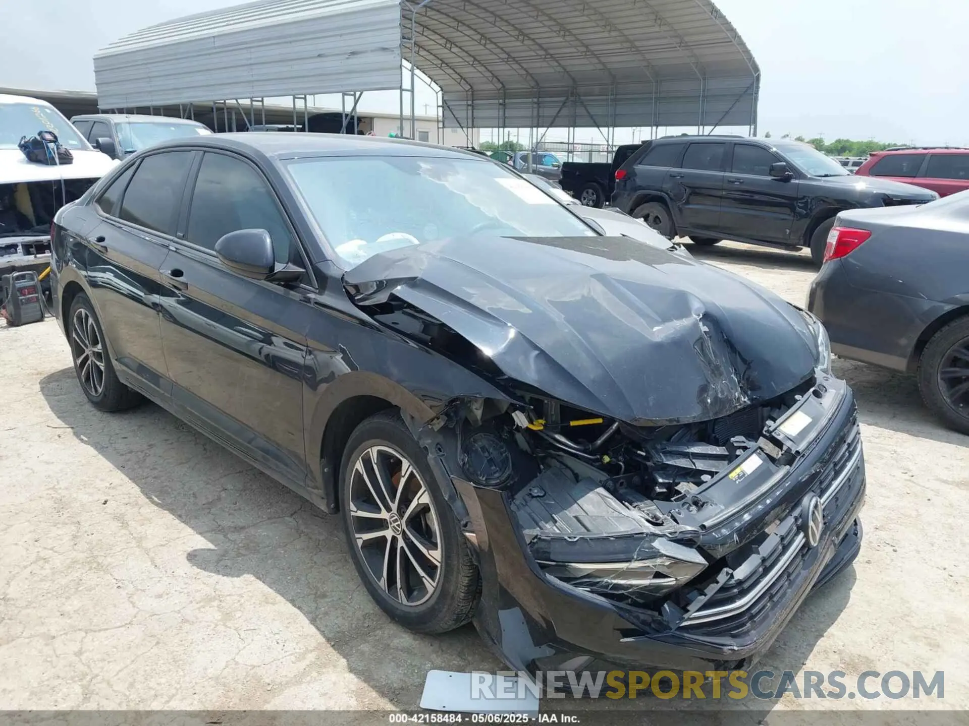 1 Photograph of a damaged car 3VWAM7BU3RM018730 VOLKSWAGEN JETTA 2024