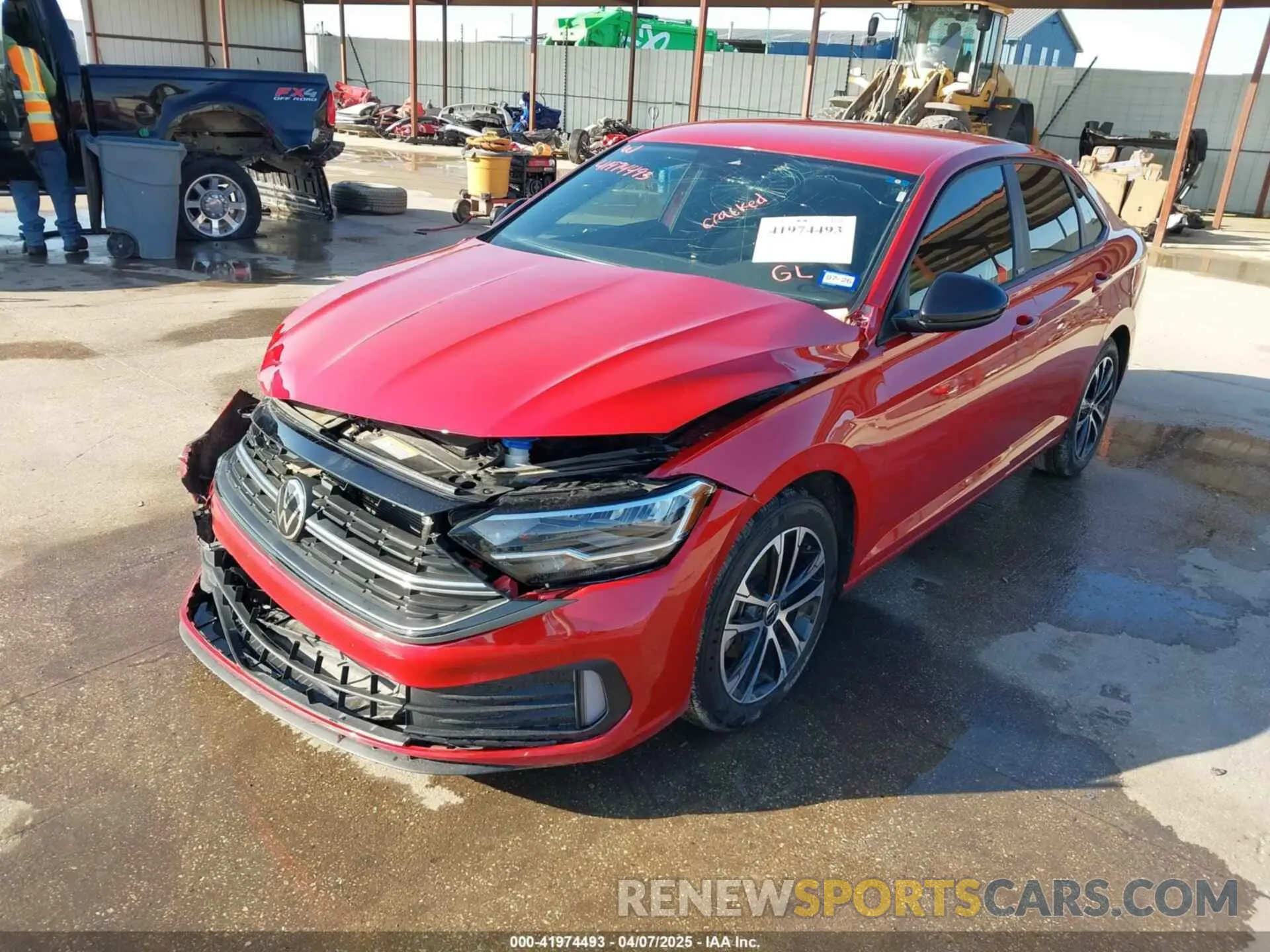 2 Фотография поврежденного автомобиля 3VWAM7BU7RM080664 VOLKSWAGEN JETTA 2024