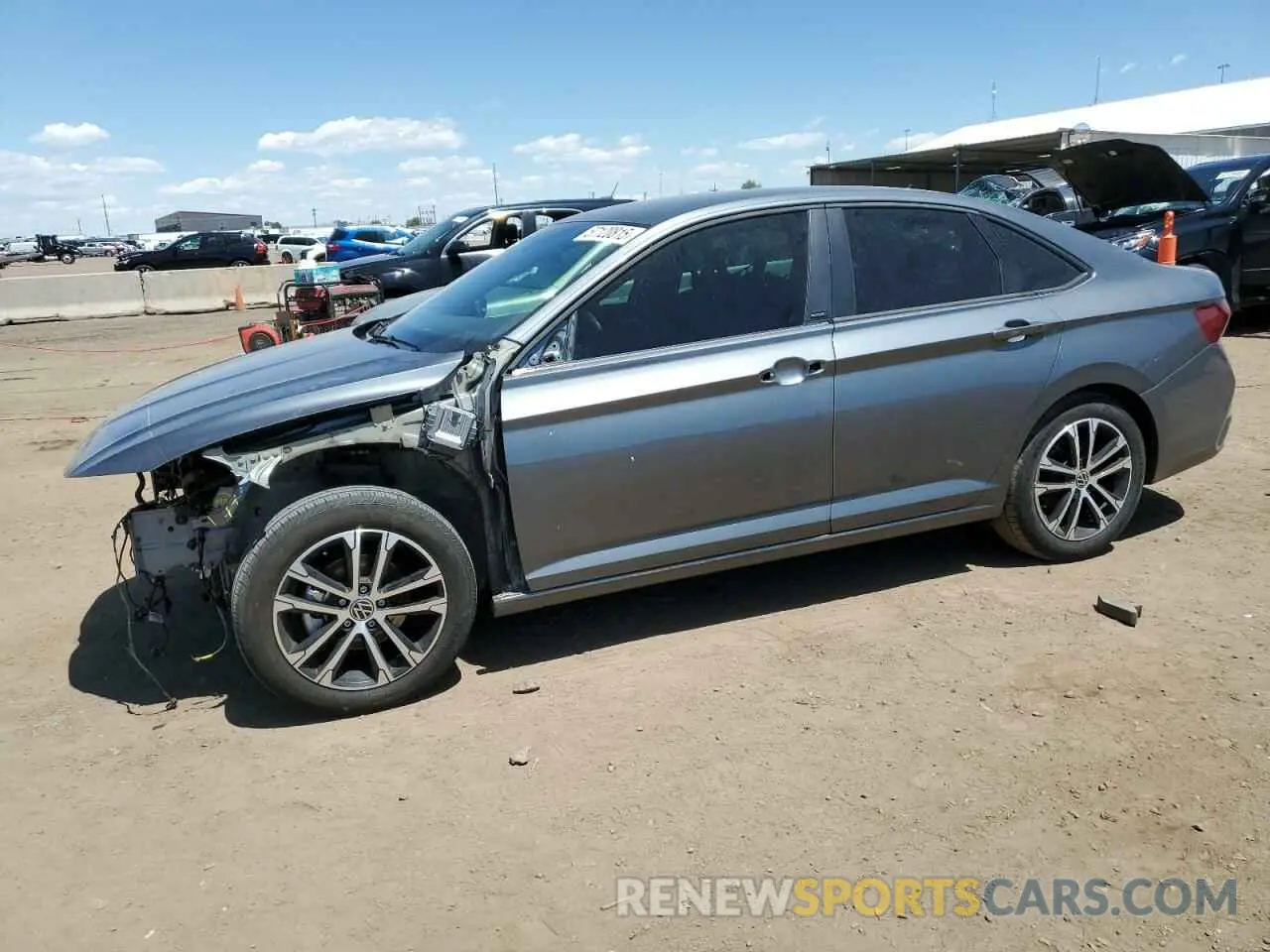 1 Photograph of a damaged car 3VWBM7BU1RM008606 VOLKSWAGEN JETTA 2024