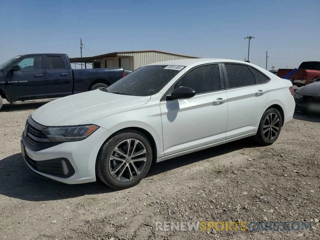 1 Photograph of a damaged car 3VWBM7BU1RM033599 VOLKSWAGEN JETTA 2024