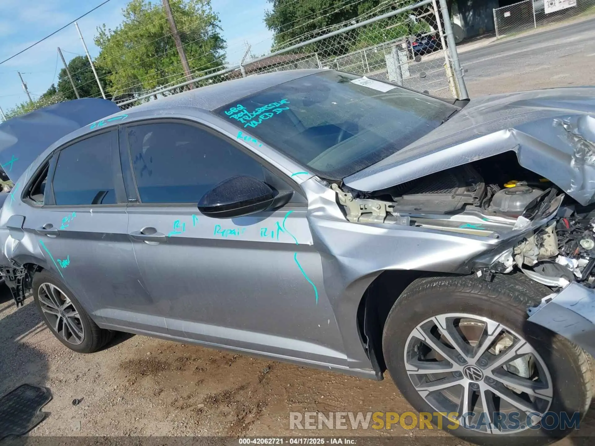 14 Photograph of a damaged car 3VWBM7BU1RM077148 VOLKSWAGEN JETTA 2024