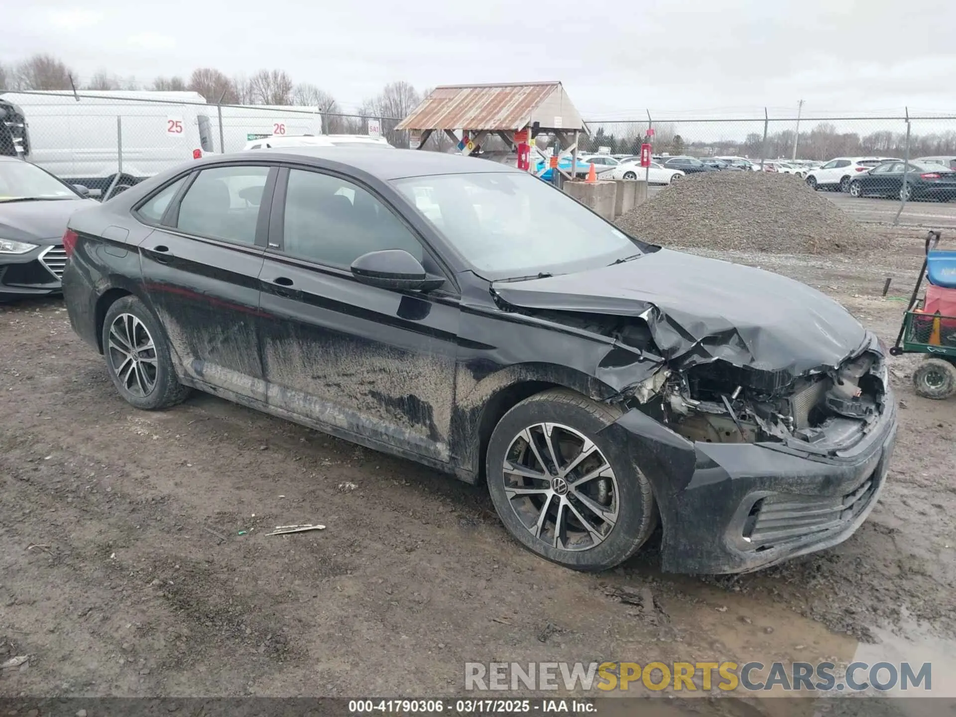 1 Photograph of a damaged car 3VWBM7BU6RM043738 VOLKSWAGEN JETTA 2024