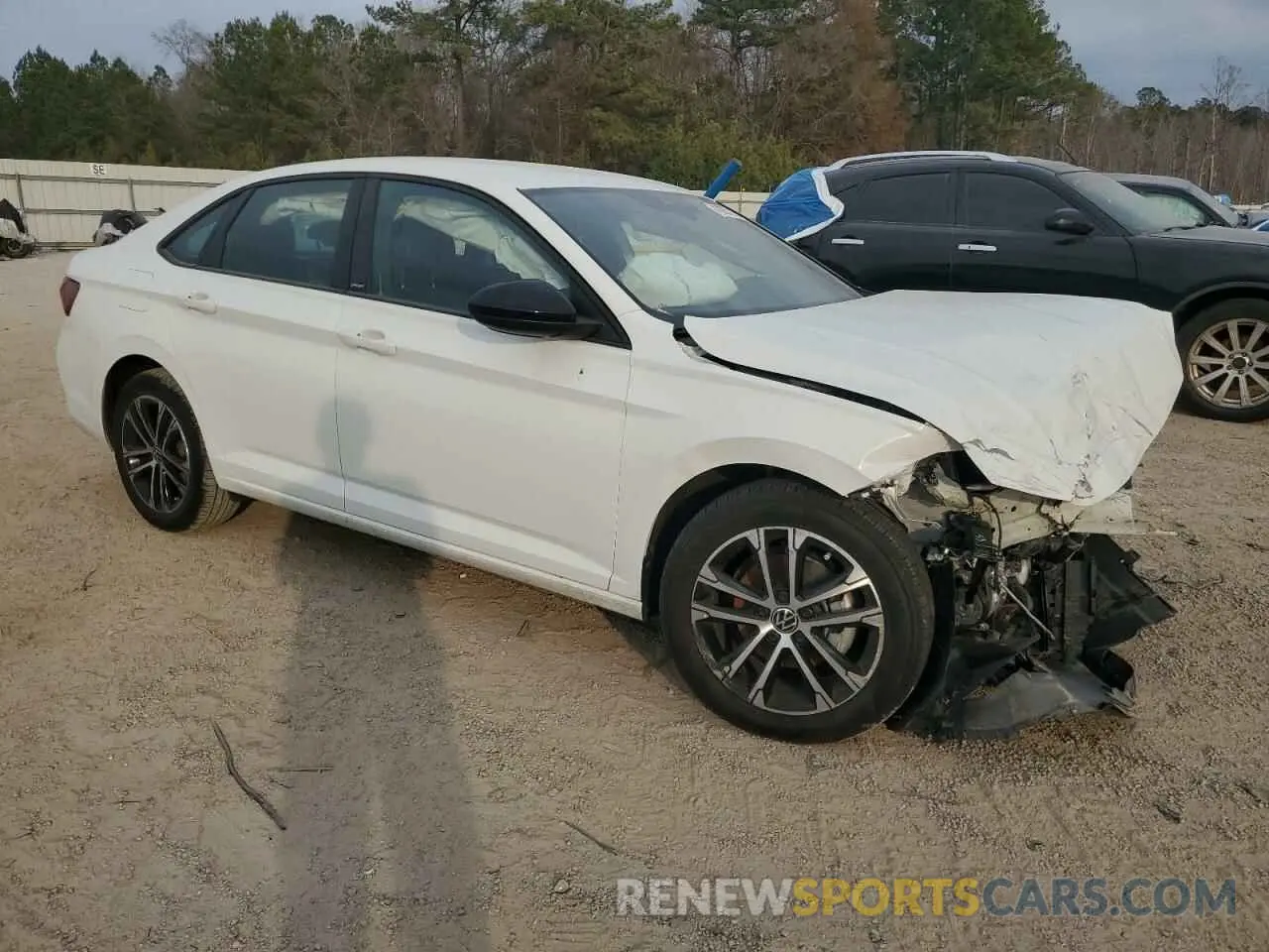 4 Фотография поврежденного автомобиля 3VWBM7BU6RM079641 VOLKSWAGEN JETTA 2024