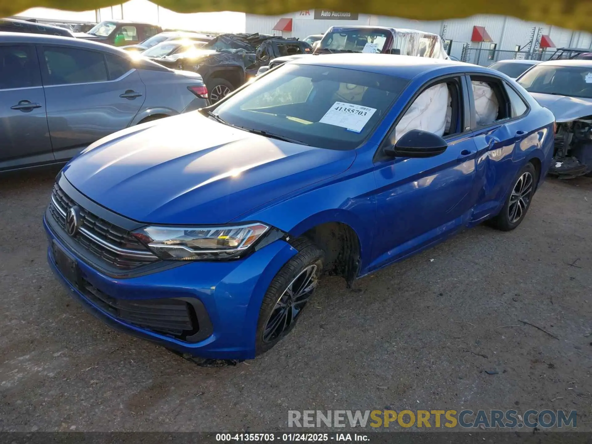 2 Photograph of a damaged car 3VWBM7BU7RM075033 VOLKSWAGEN JETTA 2024