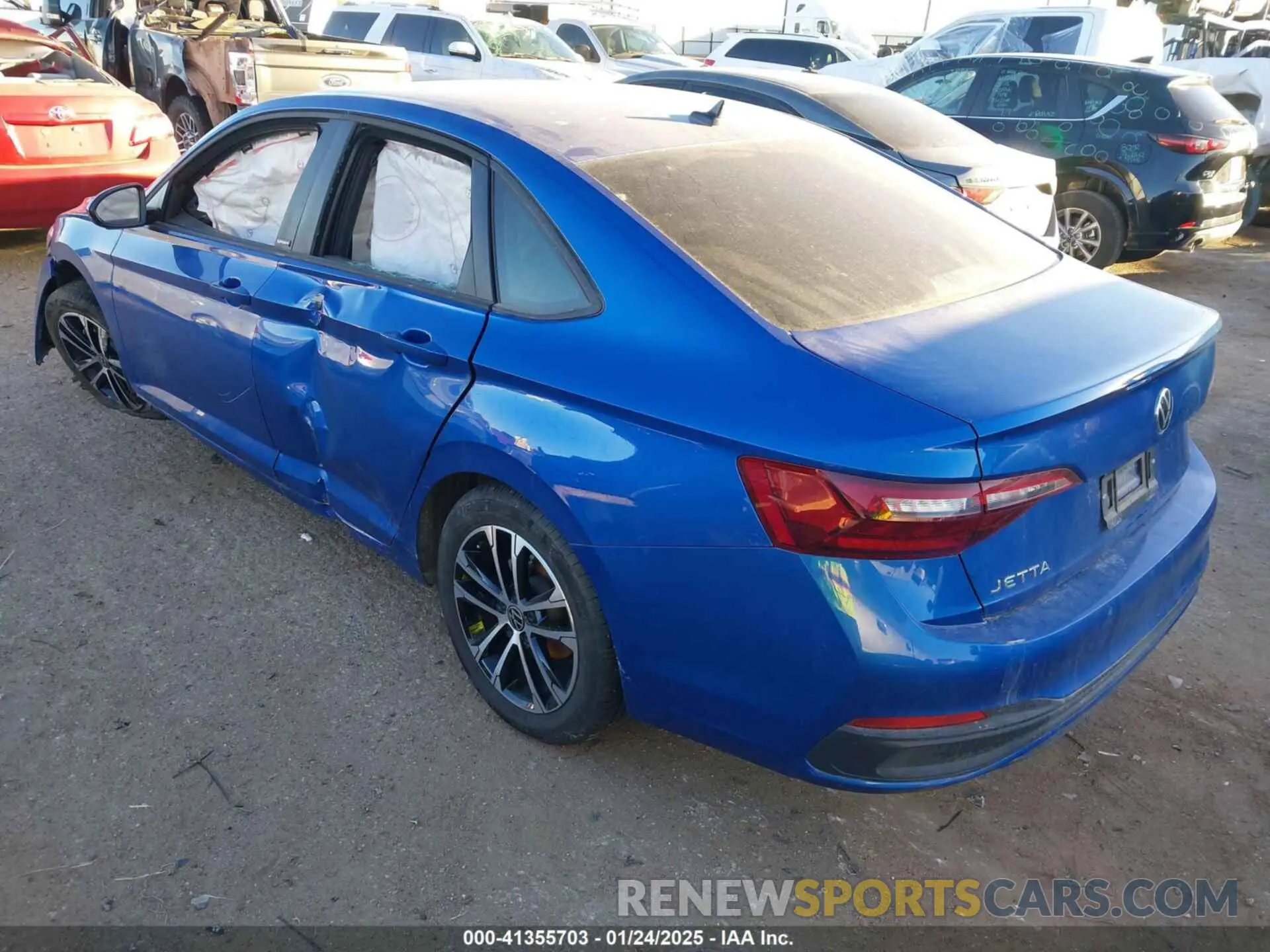 3 Photograph of a damaged car 3VWBM7BU7RM075033 VOLKSWAGEN JETTA 2024