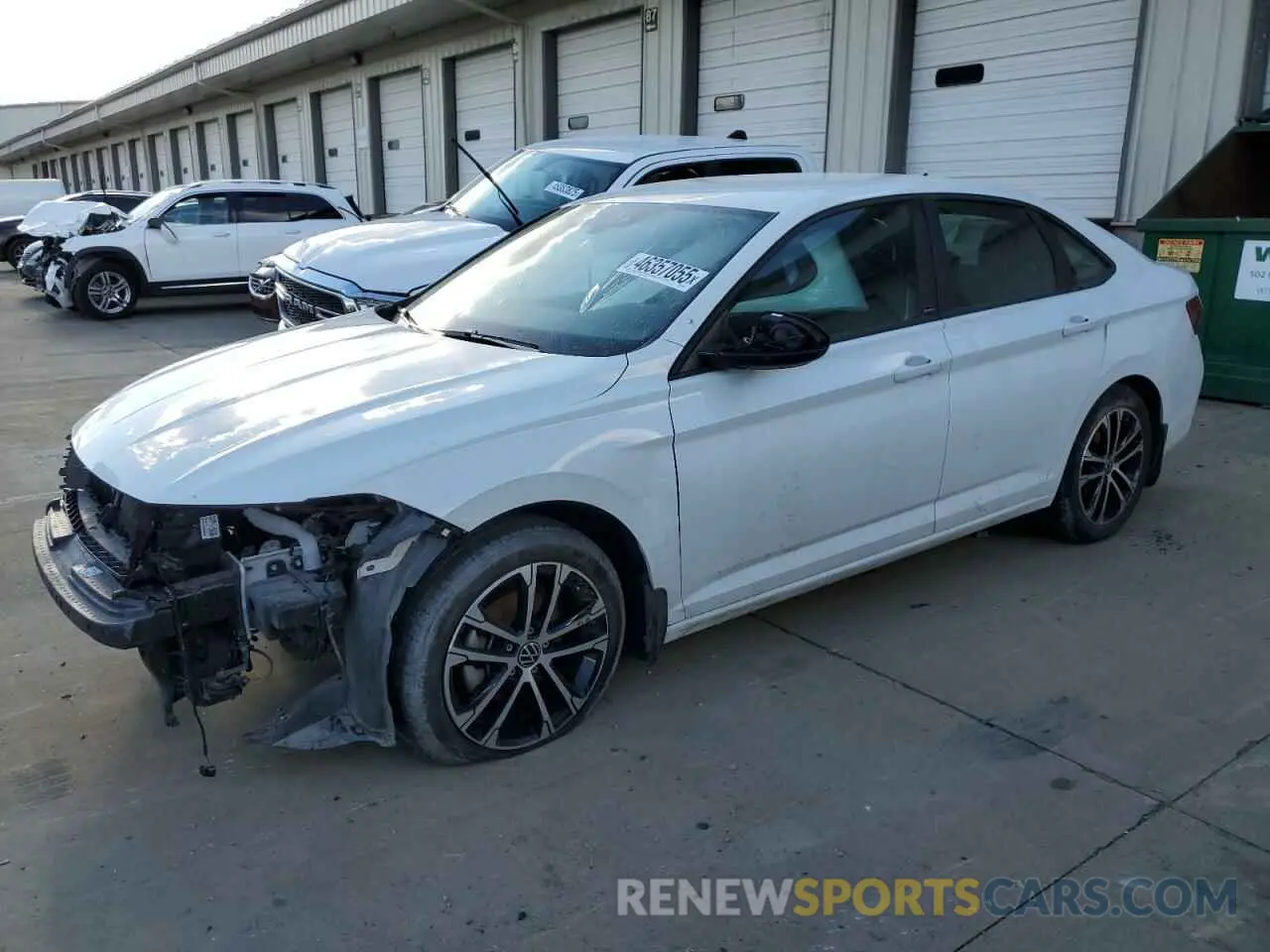 1 Photograph of a damaged car 3VWBM7BU9RM023550 VOLKSWAGEN JETTA 2024