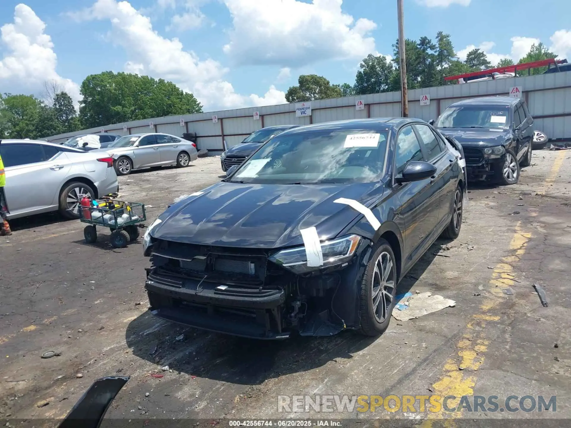 2 Photograph of a damaged car 3VWBM7BUXRM090044 VOLKSWAGEN JETTA 2024