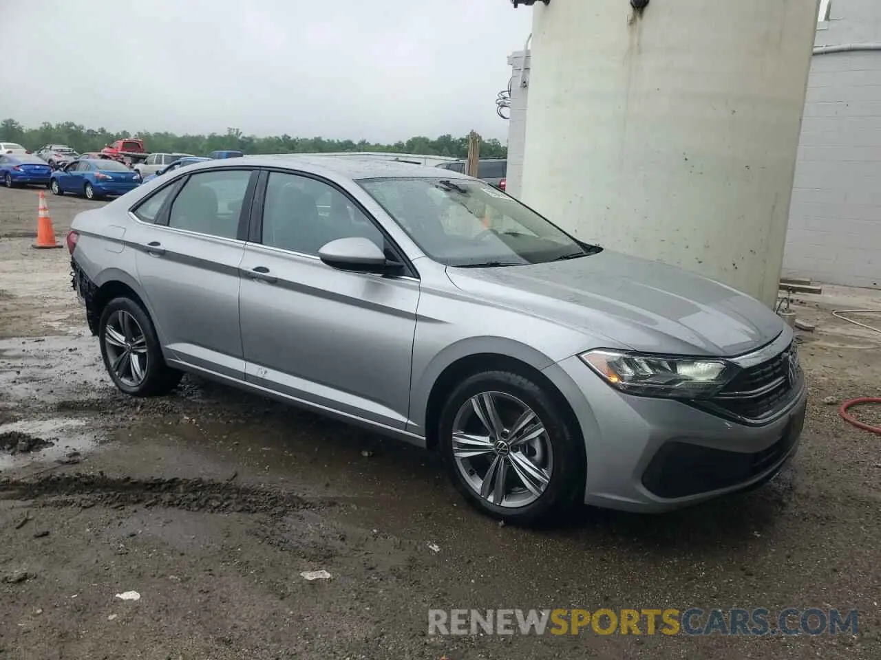 4 Фотография поврежденного автомобиля 3VWEM7BU1RM033812 VOLKSWAGEN JETTA 2024