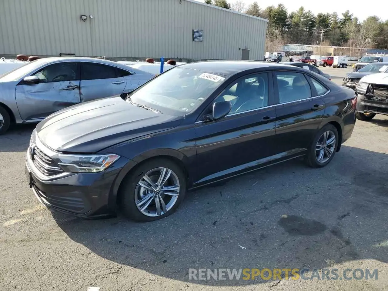 1 Photograph of a damaged car 3VWEM7BU3RM036078 VOLKSWAGEN JETTA 2024