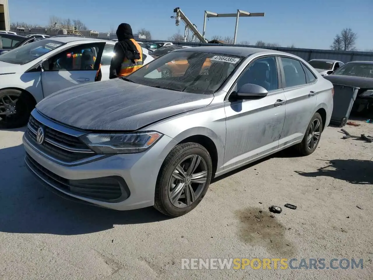 1 Photograph of a damaged car 3VWEM7BU3RM056752 VOLKSWAGEN JETTA 2024