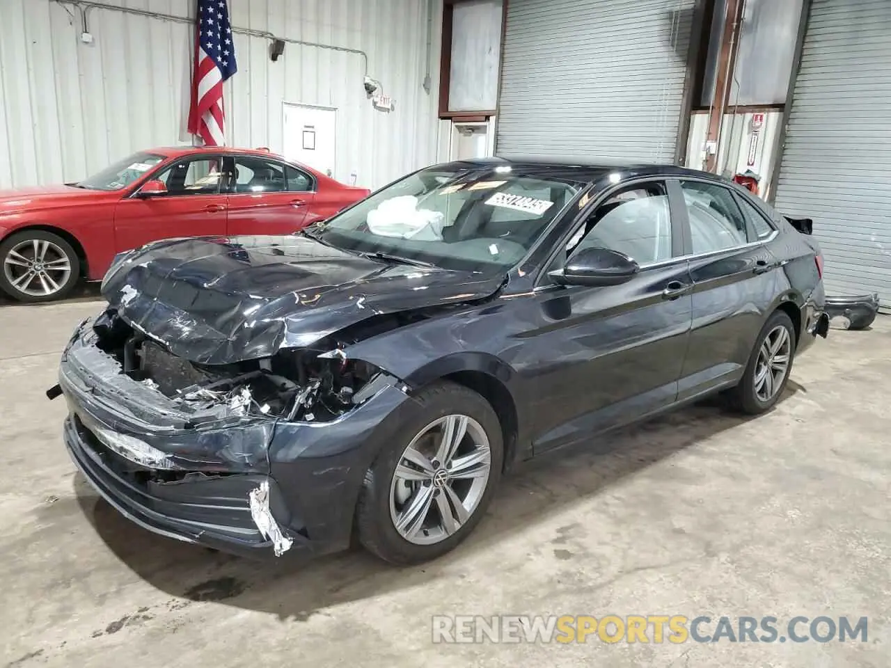 1 Photograph of a damaged car 3VWEM7BU4RM014705 VOLKSWAGEN JETTA 2024