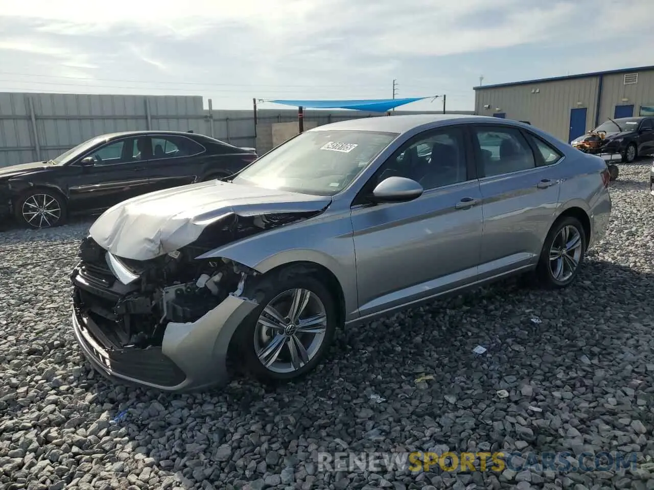 1 Photograph of a damaged car 3VWEM7BU7RM014567 VOLKSWAGEN JETTA 2024