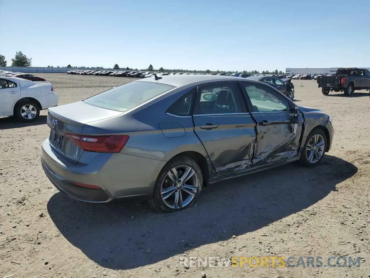 3 Photograph of a damaged car 3VWEM7BU8RM071750 VOLKSWAGEN JETTA 2024