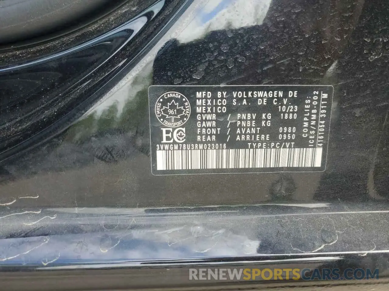 13 Фотография поврежденного автомобиля 3VWGM7BU3RM023016 VOLKSWAGEN JETTA 2024