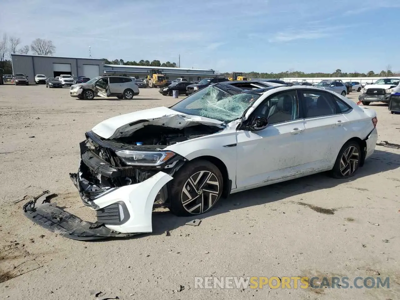1 Photograph of a damaged car 3VWGM7BU4RM050791 VOLKSWAGEN JETTA 2024