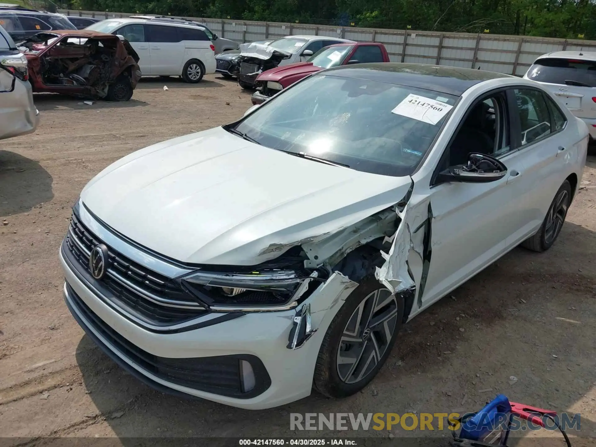 6 Photograph of a damaged car 3VWGM7BU5RM009182 VOLKSWAGEN JETTA 2024