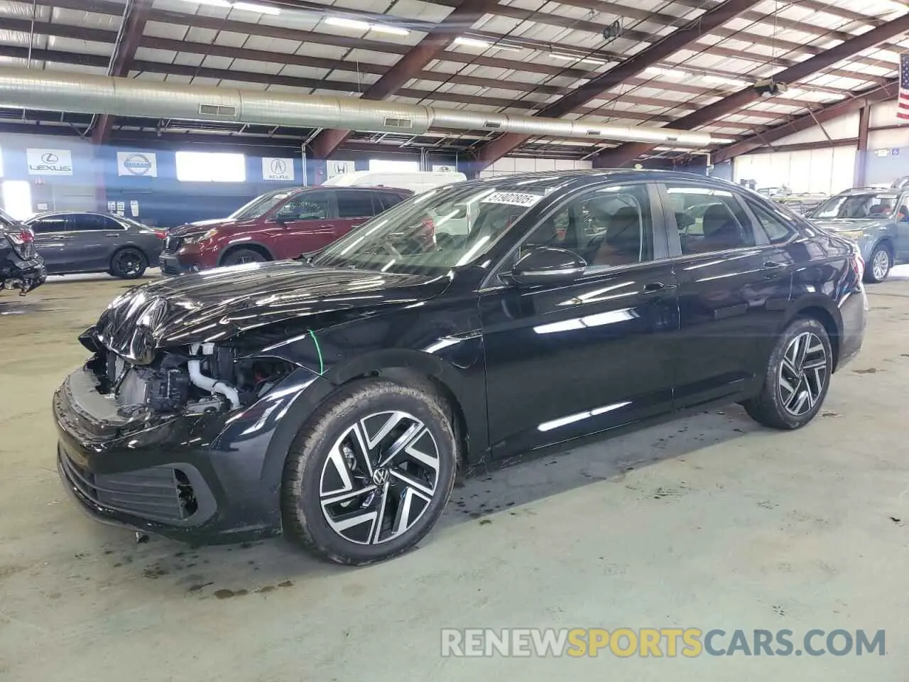 1 Photograph of a damaged car 3VWGM7BU7RM067746 VOLKSWAGEN JETTA 2024