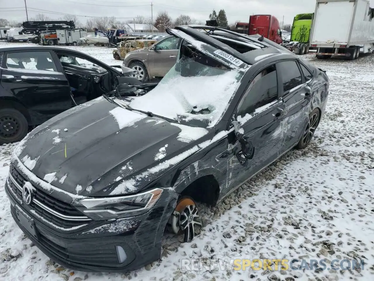 1 Фотография поврежденного автомобиля 3VWSM7BU3RM009787 VOLKSWAGEN JETTA 2024