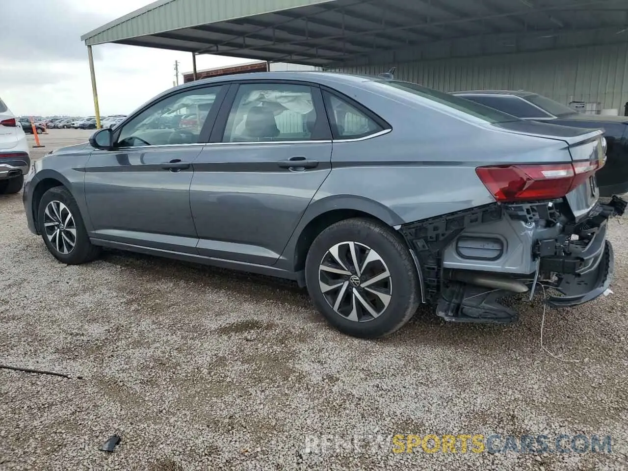 2 Photograph of a damaged car 3VW5X7BU1SM028364 VOLKSWAGEN JETTA 2025