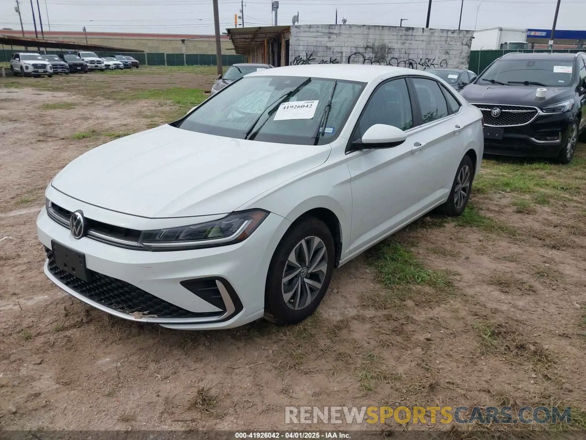 2 Фотография поврежденного автомобиля 3VW5X7BU1SM034200 VOLKSWAGEN JETTA 2025