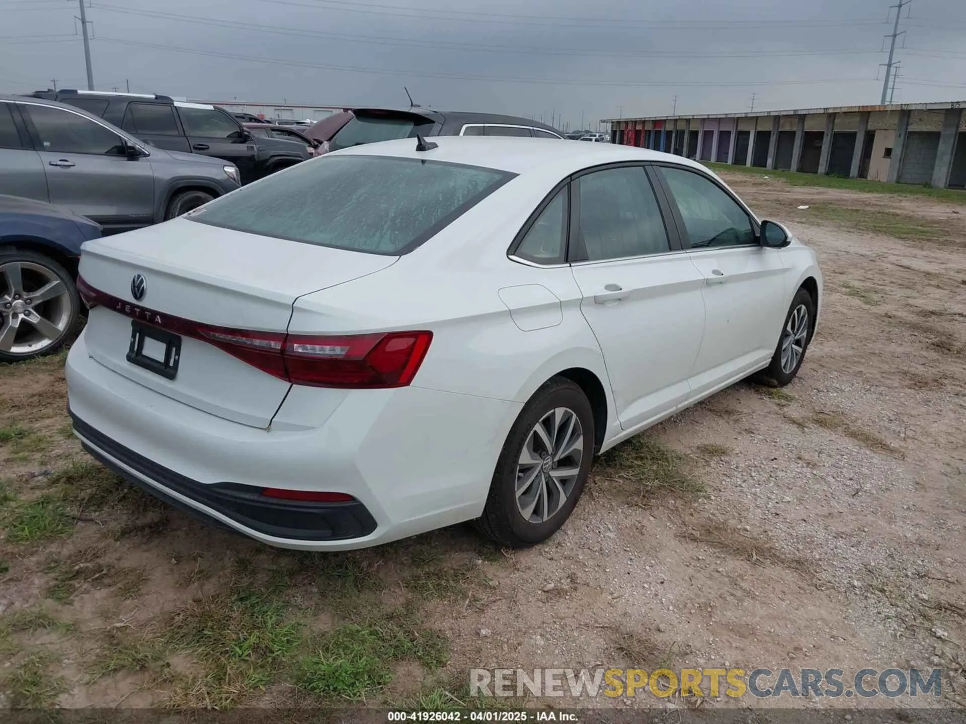 4 Фотография поврежденного автомобиля 3VW5X7BU1SM034200 VOLKSWAGEN JETTA 2025