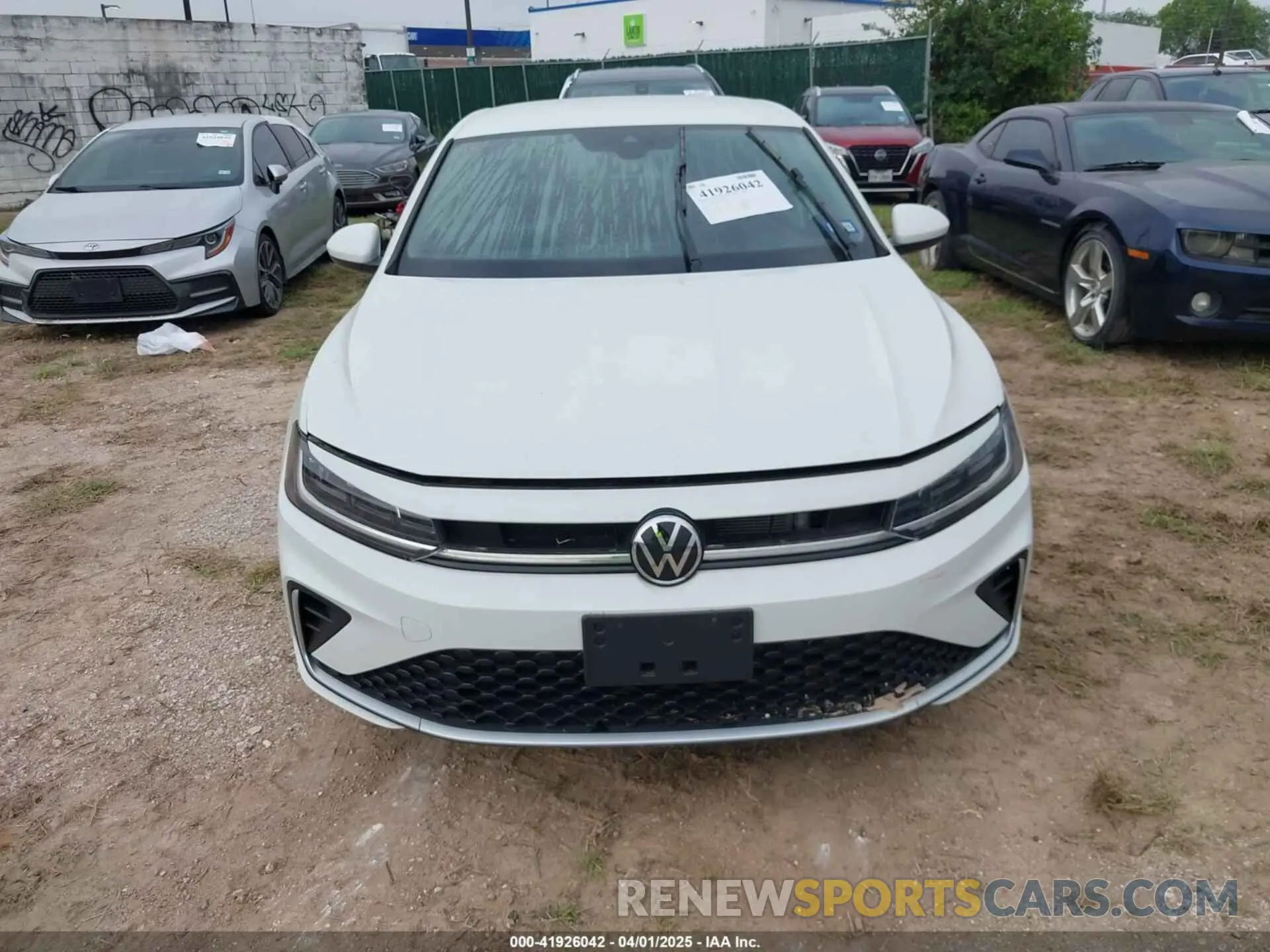 6 Фотография поврежденного автомобиля 3VW5X7BU1SM034200 VOLKSWAGEN JETTA 2025