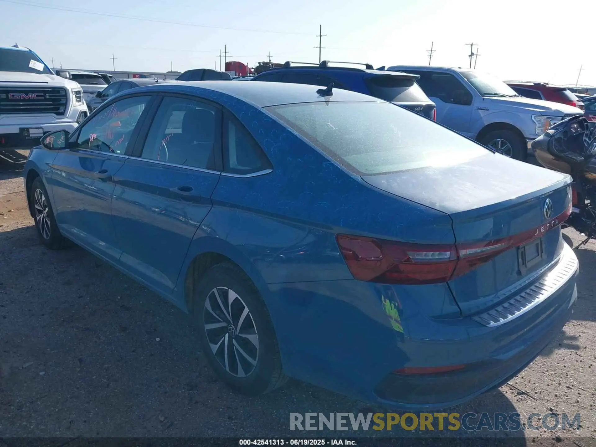 3 Photograph of a damaged car 3VW5X7BU2SM035422 VOLKSWAGEN JETTA 2025