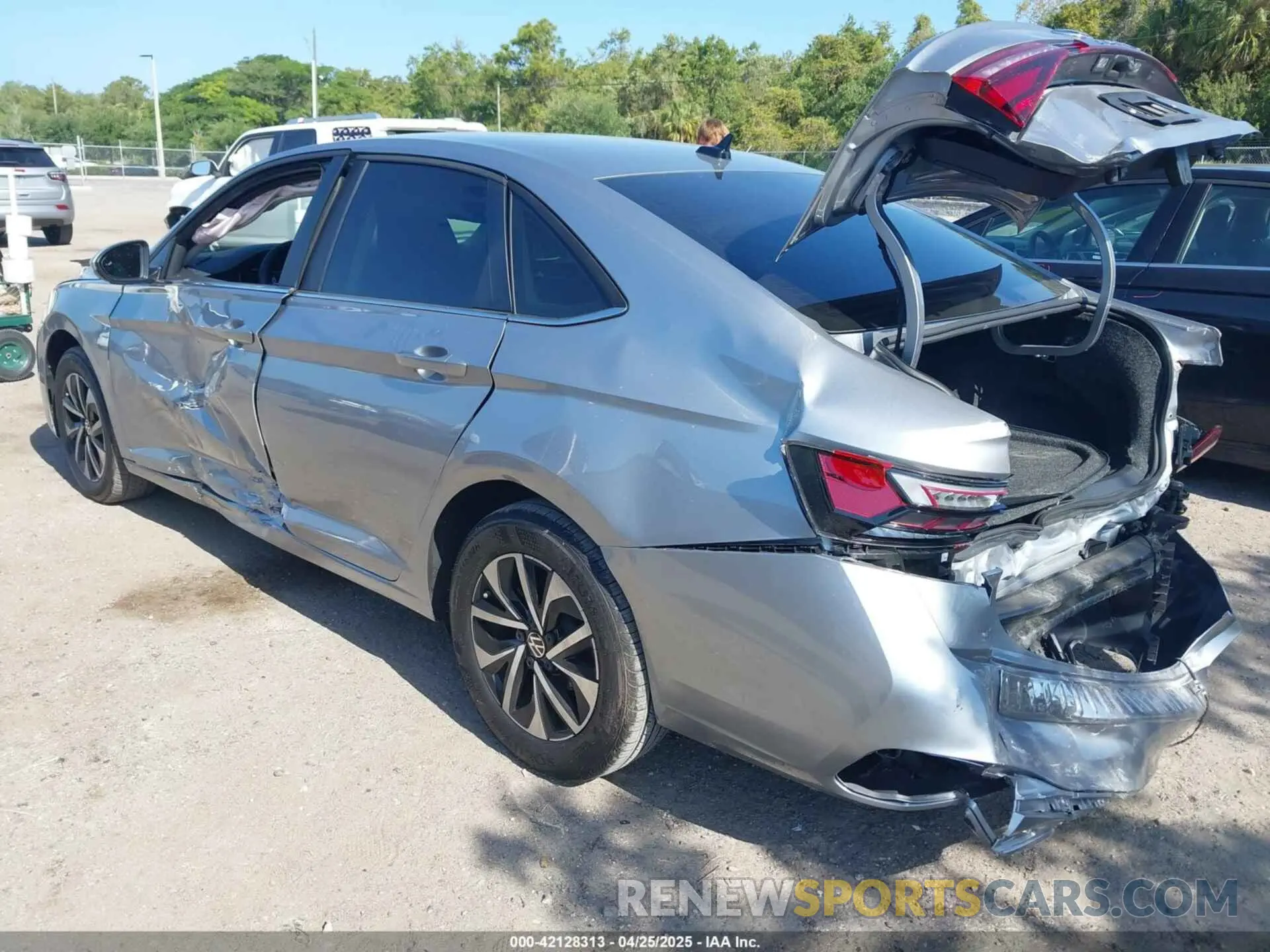 3 Photograph of a damaged car 3VW5X7BU2SM042628 VOLKSWAGEN JETTA 2025