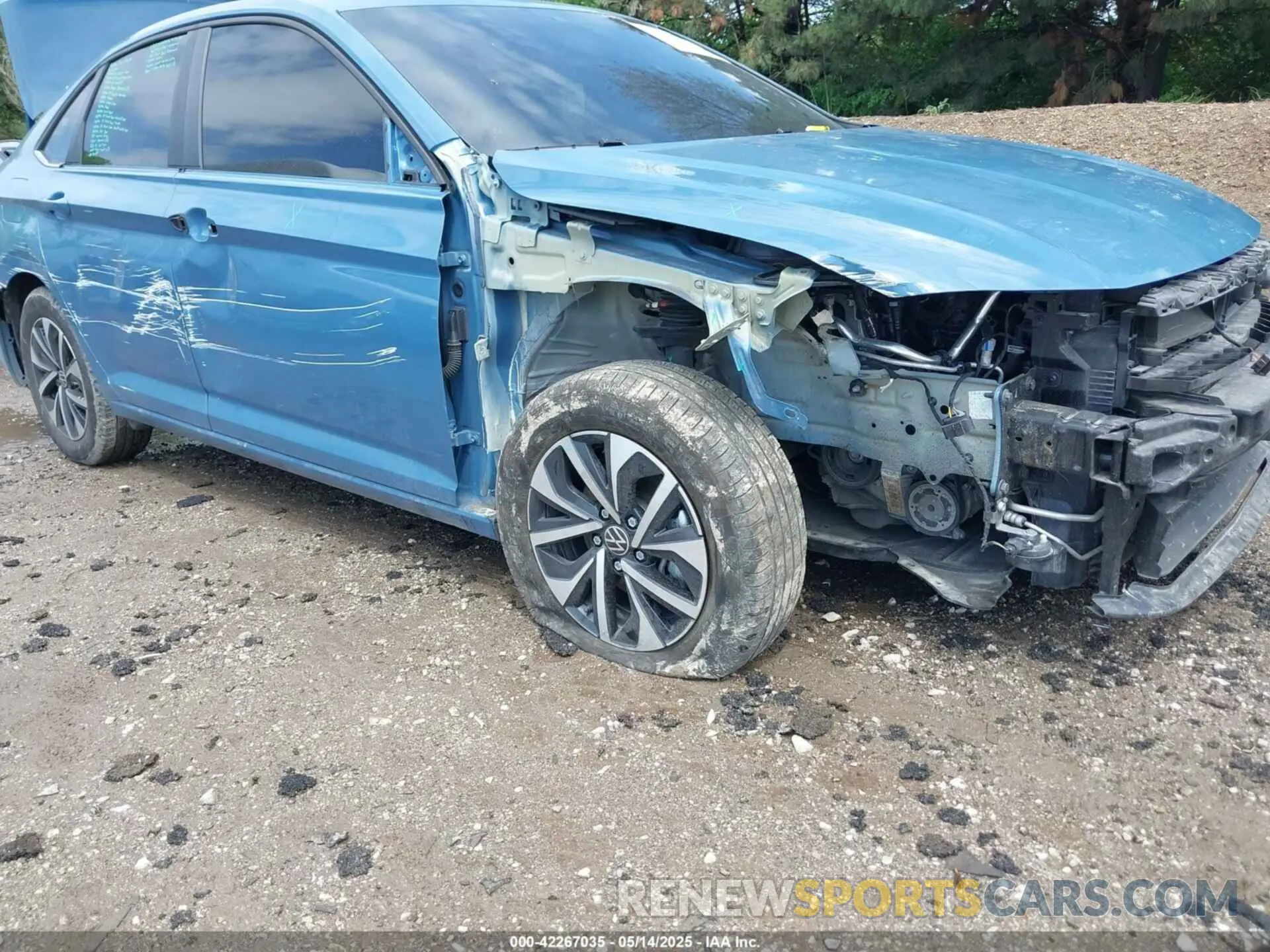 6 Photograph of a damaged car 3VW5X7BU4SM036684 VOLKSWAGEN JETTA 2025