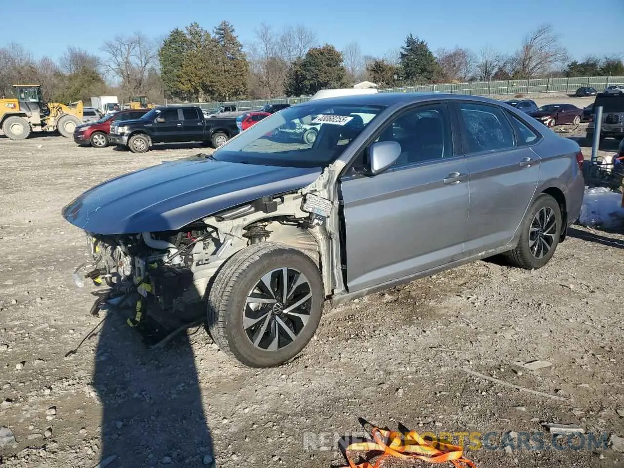 1 Photograph of a damaged car 3VW5X7BU8SM021542 VOLKSWAGEN JETTA 2025