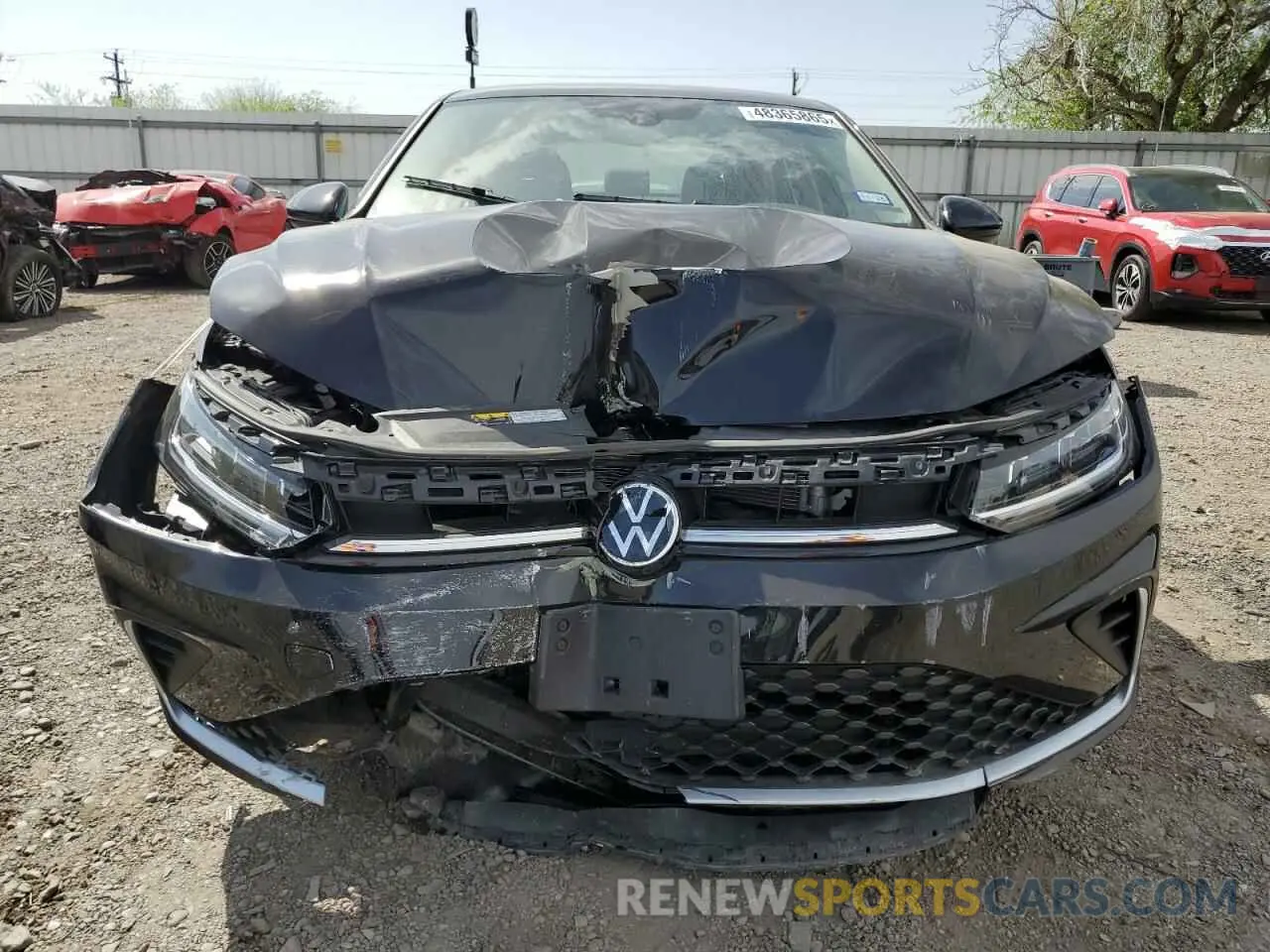 5 Photograph of a damaged car 3VW5X7BU9SM035059 VOLKSWAGEN JETTA 2025
