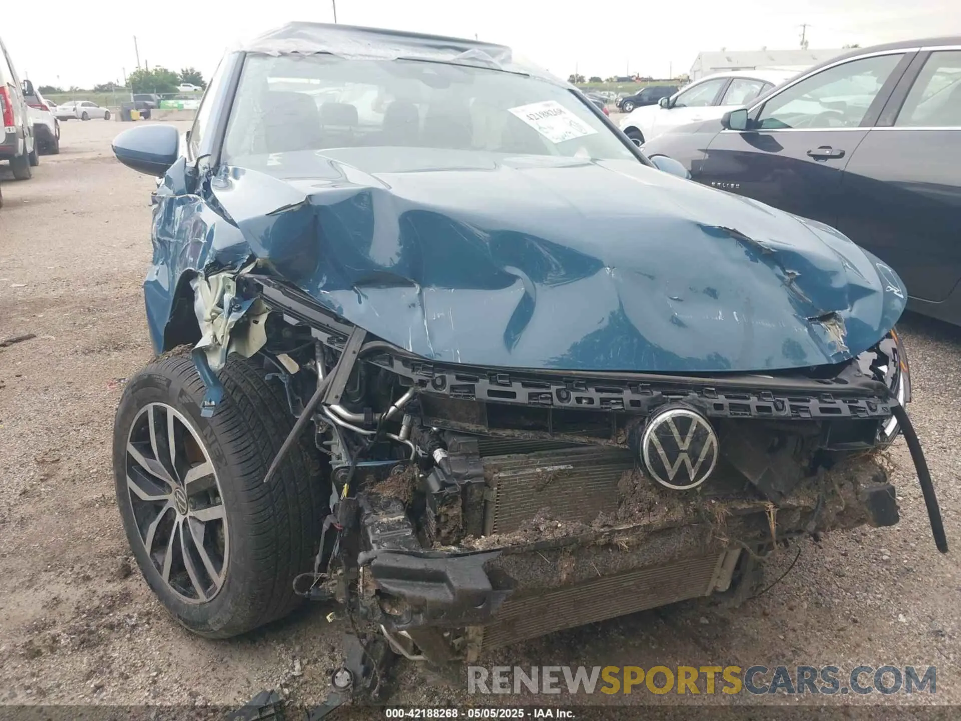 6 Photograph of a damaged car 3VW7X7BU0SM043351 VOLKSWAGEN JETTA 2025
