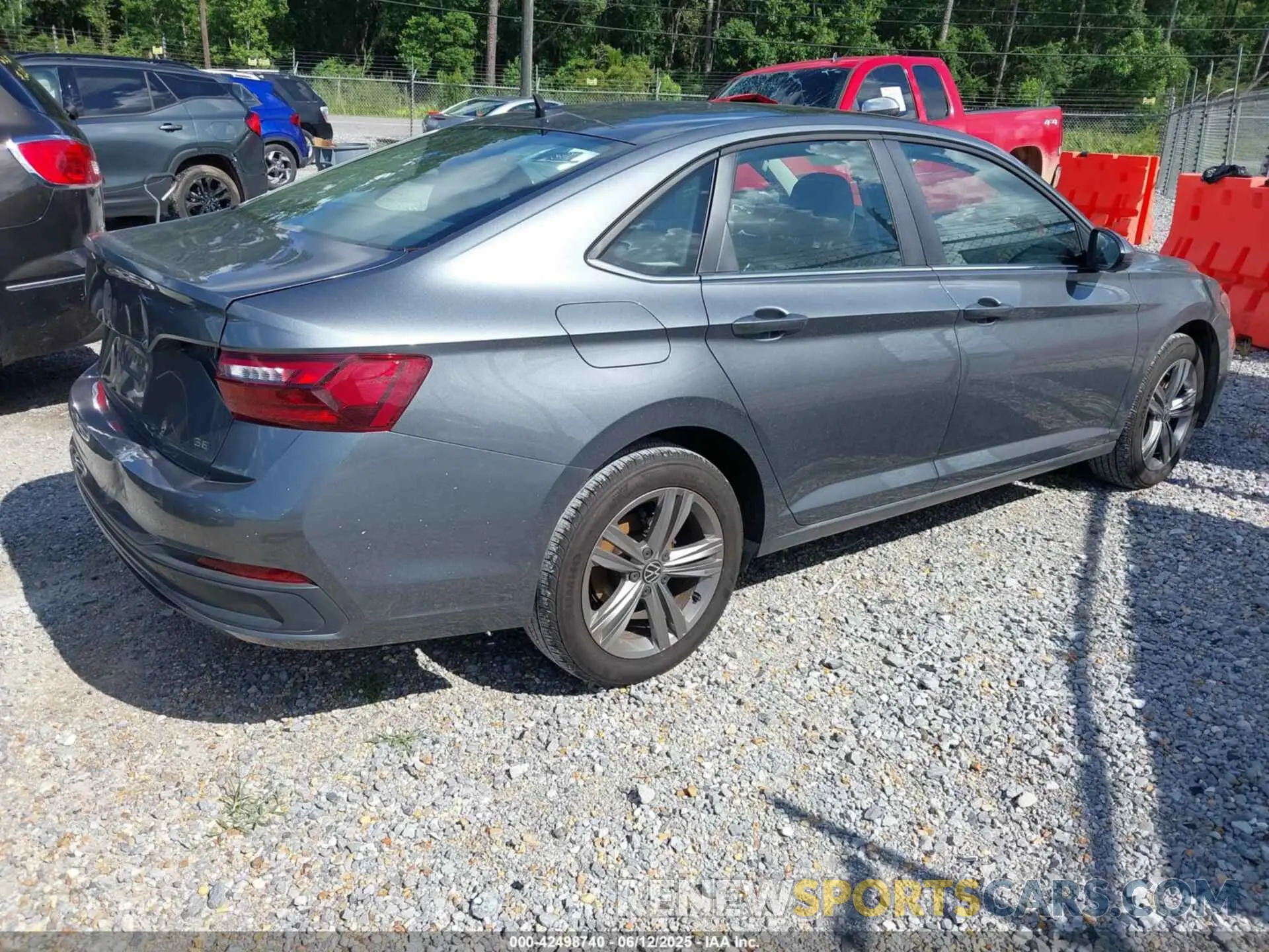 4 Photograph of a damaged car 3VW7X7BU2SM064265 VOLKSWAGEN JETTA 2025