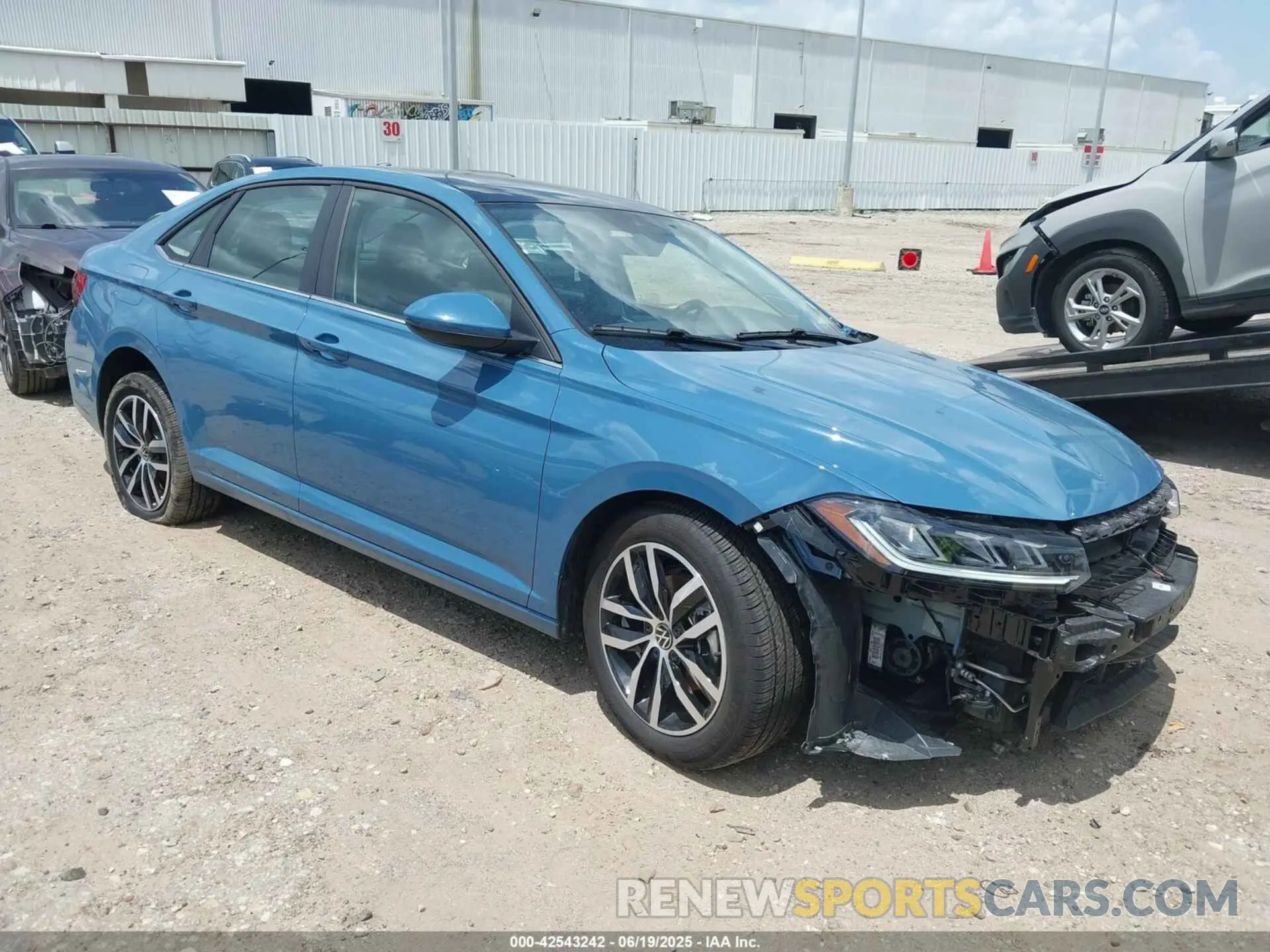 1 Photograph of a damaged car 3VW7X7BU5SM060761 VOLKSWAGEN JETTA 2025