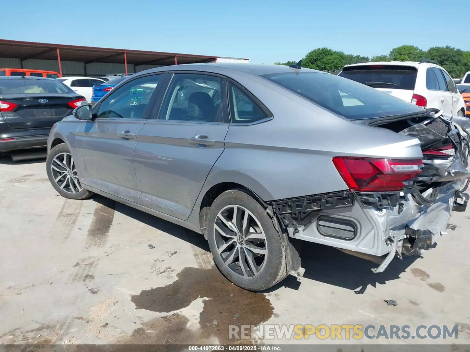 3 Photograph of a damaged car 3VW7X7BU6SM039627 VOLKSWAGEN JETTA 2025