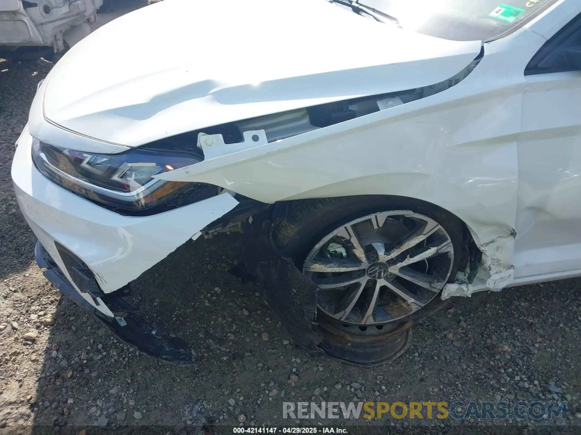 6 Photograph of a damaged car 3VWBX7BU1SM066003 VOLKSWAGEN JETTA 2025