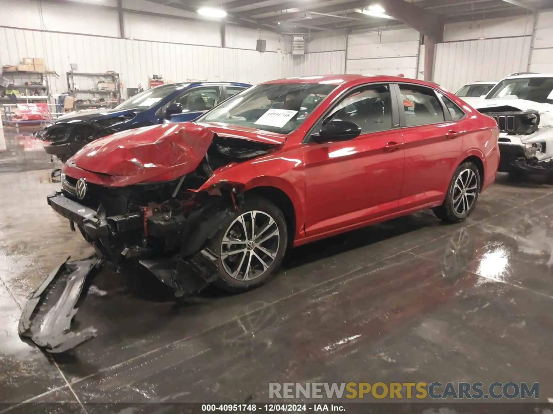 2 Фотография поврежденного автомобиля 3VWBX7BU2SM011768 VOLKSWAGEN JETTA 2025