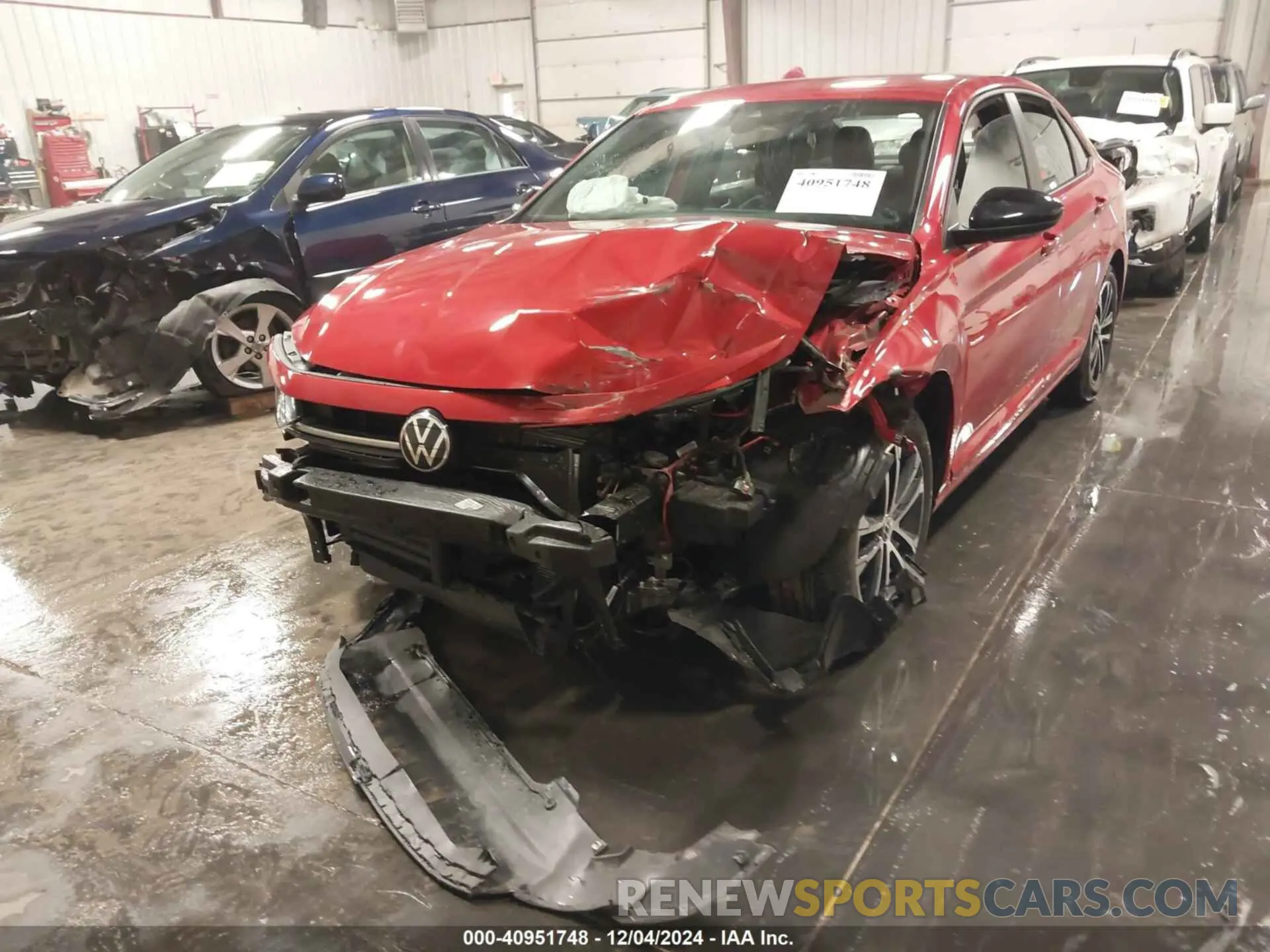 6 Фотография поврежденного автомобиля 3VWBX7BU2SM011768 VOLKSWAGEN JETTA 2025
