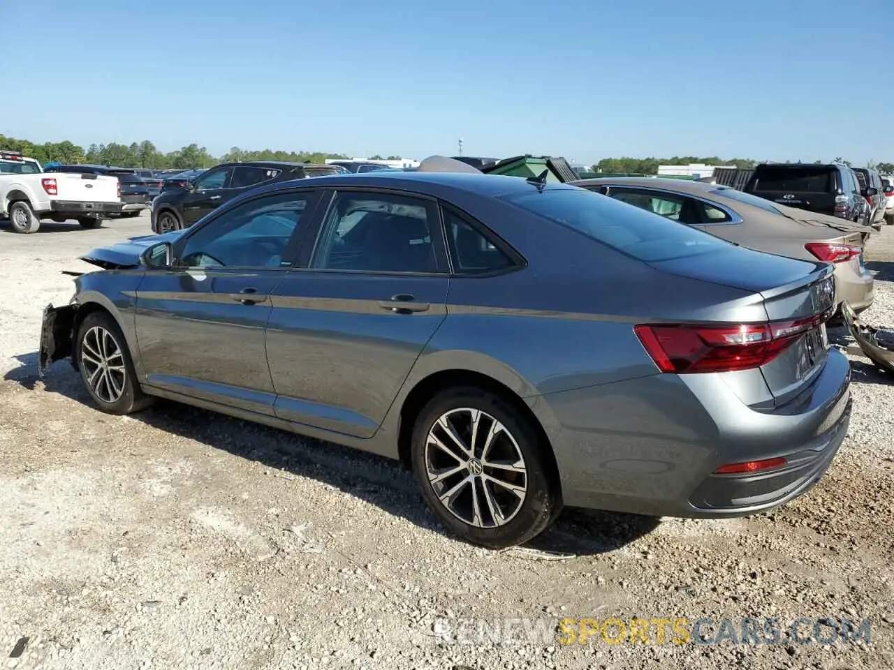 2 Photograph of a damaged car 3VWBX7BU3SM031415 VOLKSWAGEN JETTA 2025