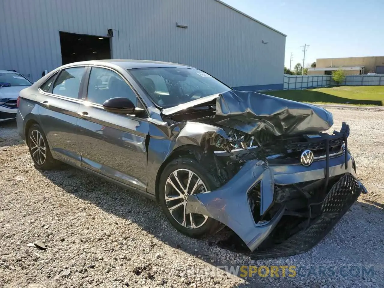 4 Photograph of a damaged car 3VWBX7BU3SM031415 VOLKSWAGEN JETTA 2025
