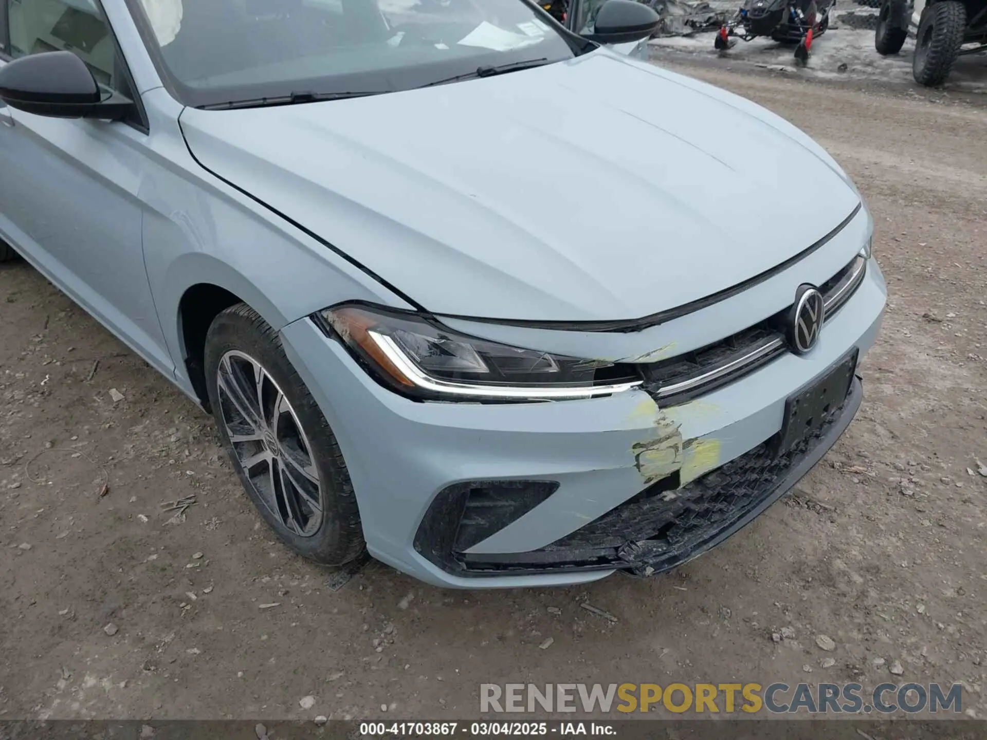 6 Photograph of a damaged car 3VWBX7BU4SM032928 VOLKSWAGEN JETTA 2025