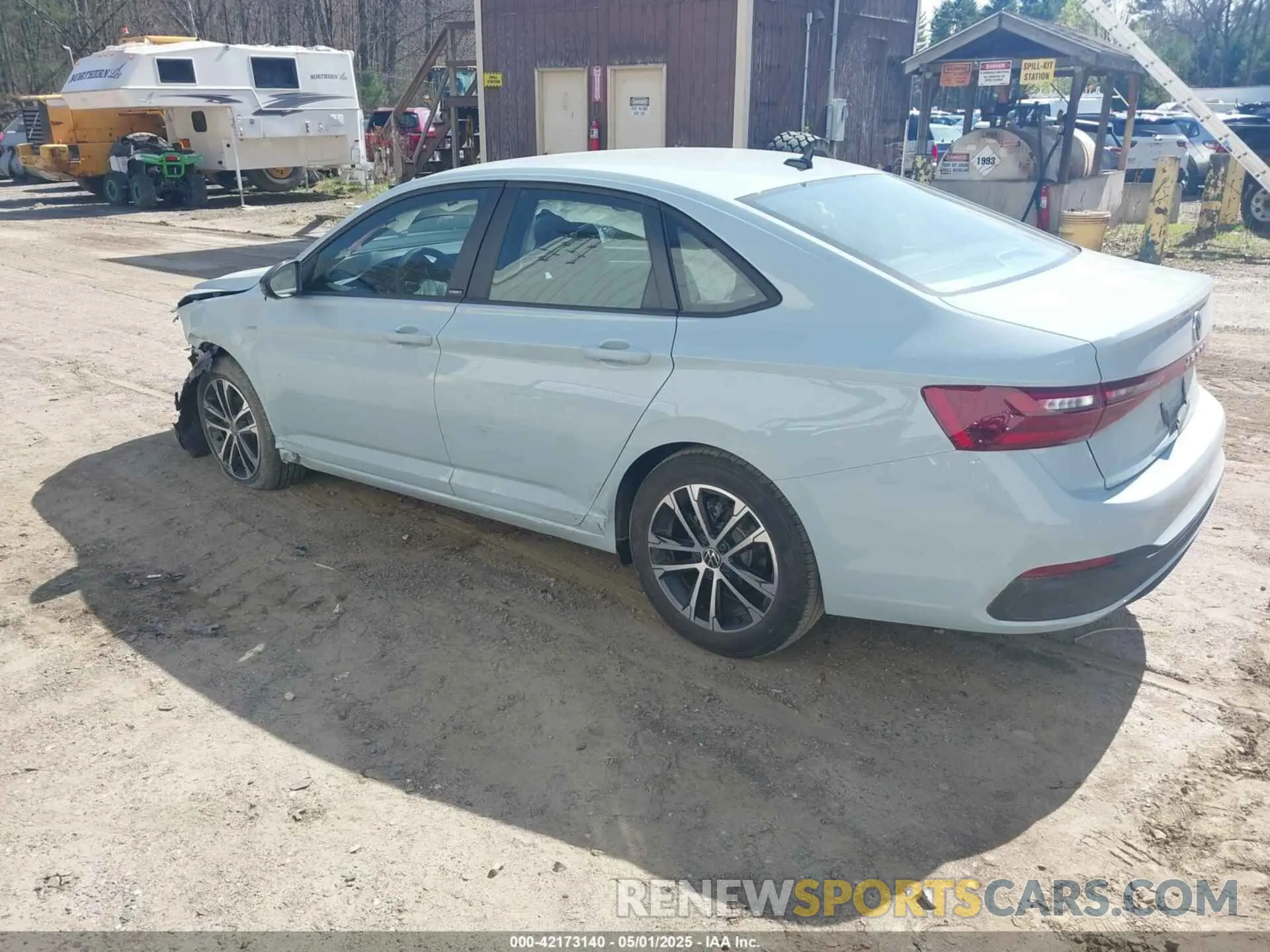 3 Photograph of a damaged car 3VWBX7BU8SM059193 VOLKSWAGEN JETTA 2025