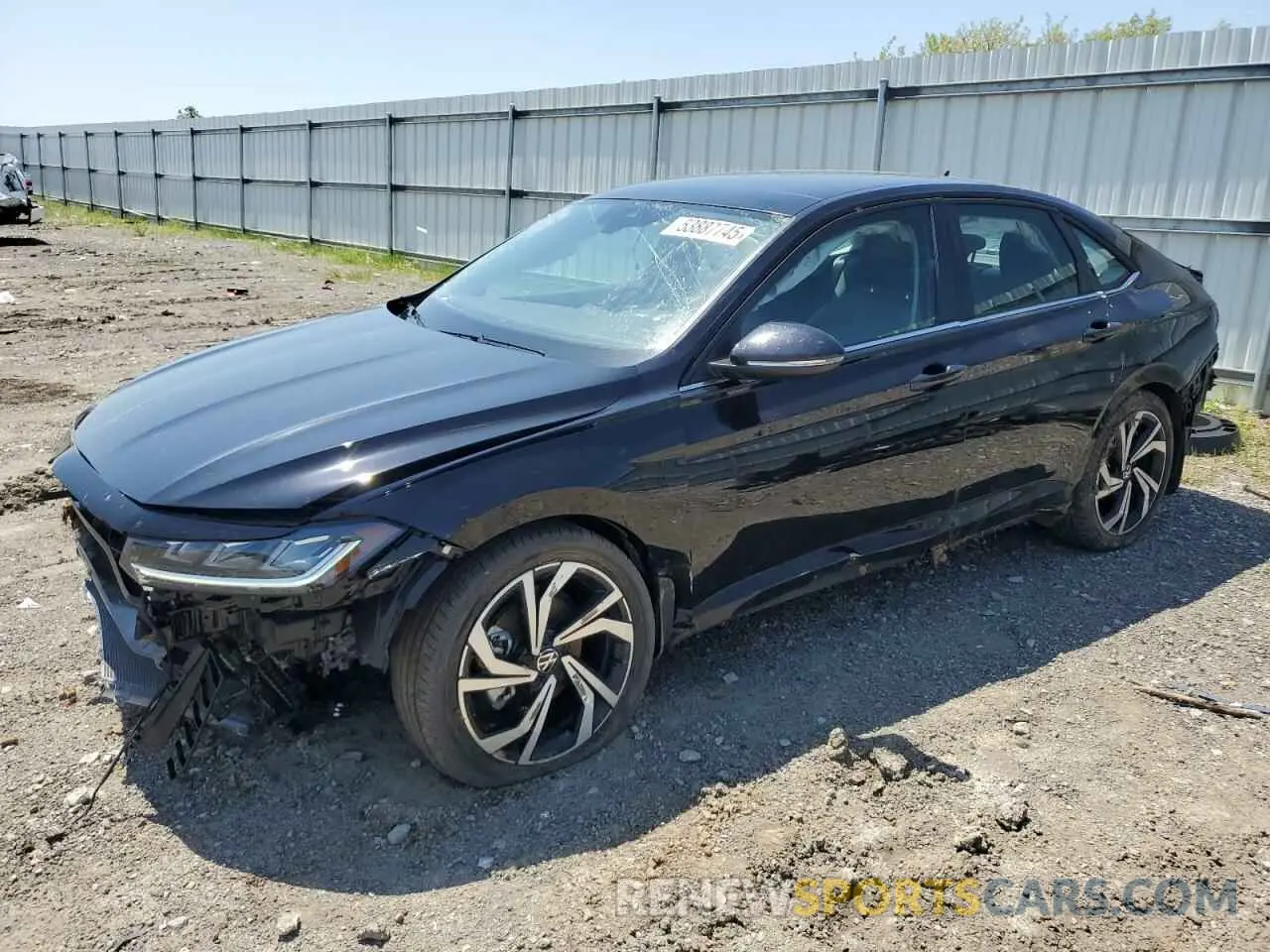 1 Photograph of a damaged car 3VWGX7BU5SM003539 VOLKSWAGEN JETTA 2025