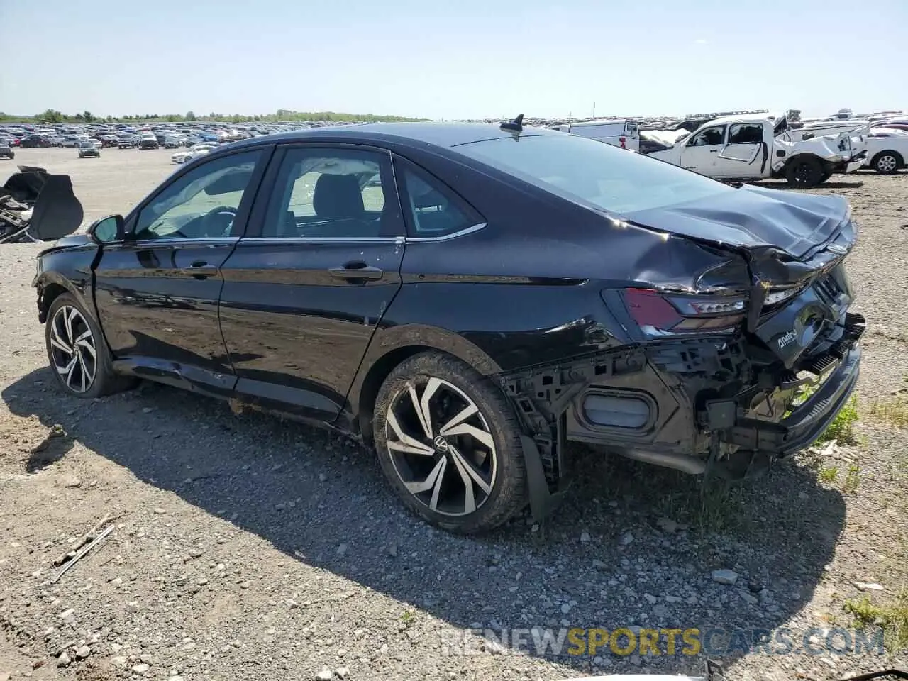 2 Photograph of a damaged car 3VWGX7BU5SM003539 VOLKSWAGEN JETTA 2025